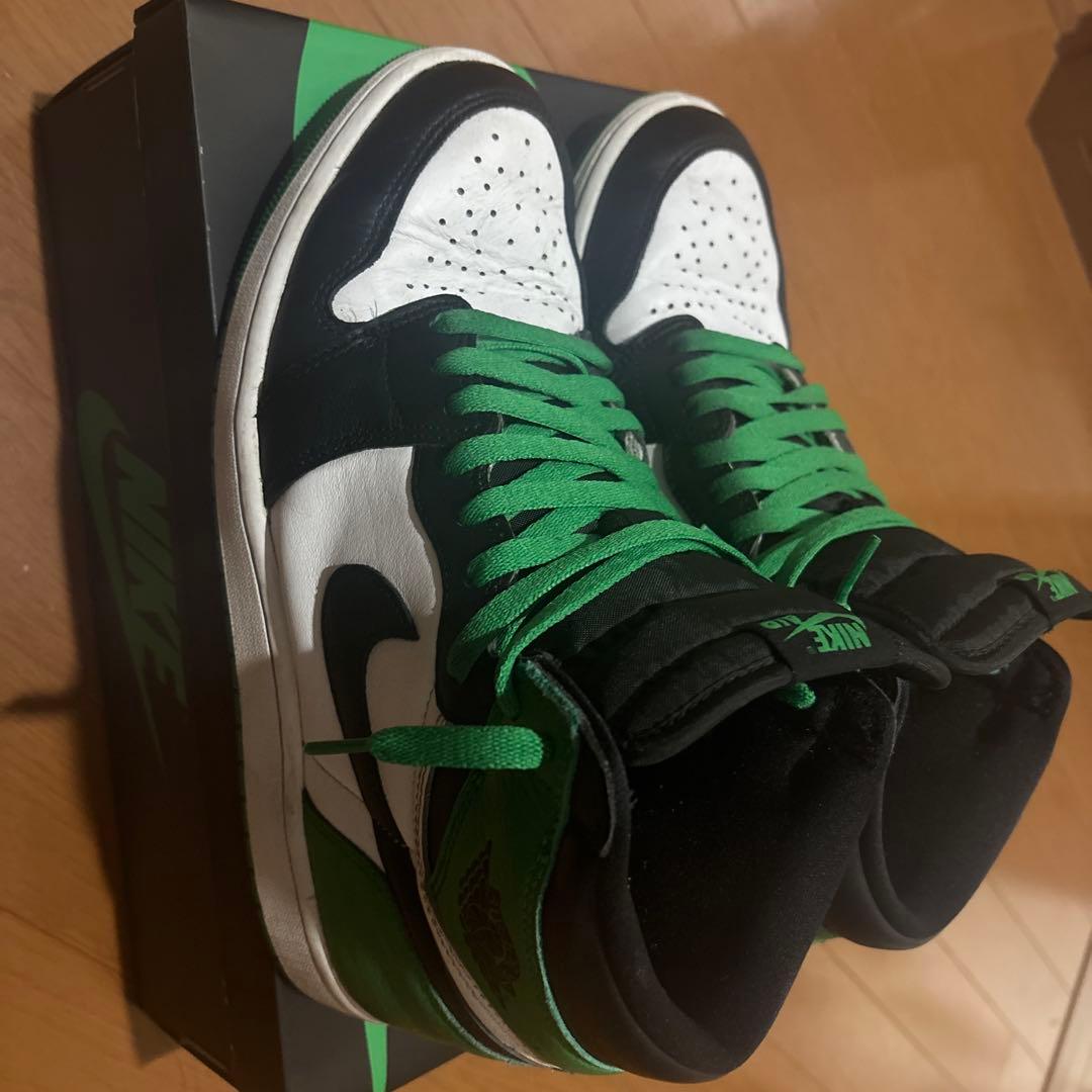 Nike ハイカットスニーカー ホワイト/ブラック/グリーン/セルティック
