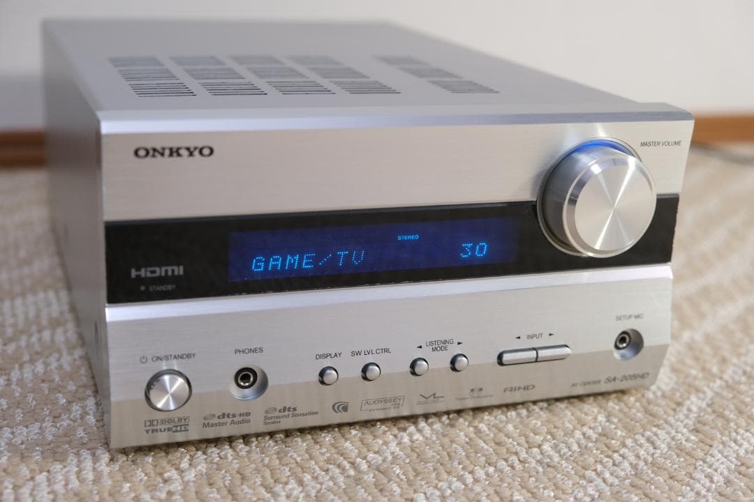 ジャンク】ONKYO SA-205HD AVアンプ - メルカリ