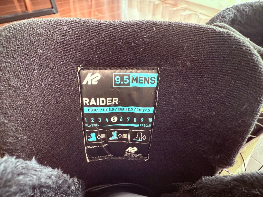 K2 RAIDER スノーボードブーツ 27.5cm