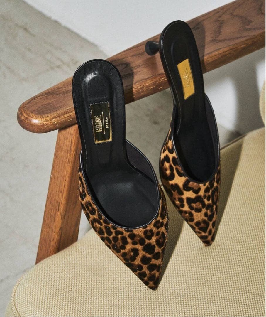 WEB一部店舗限定 】GRISE4.5cm ポインテッドトゥミュール