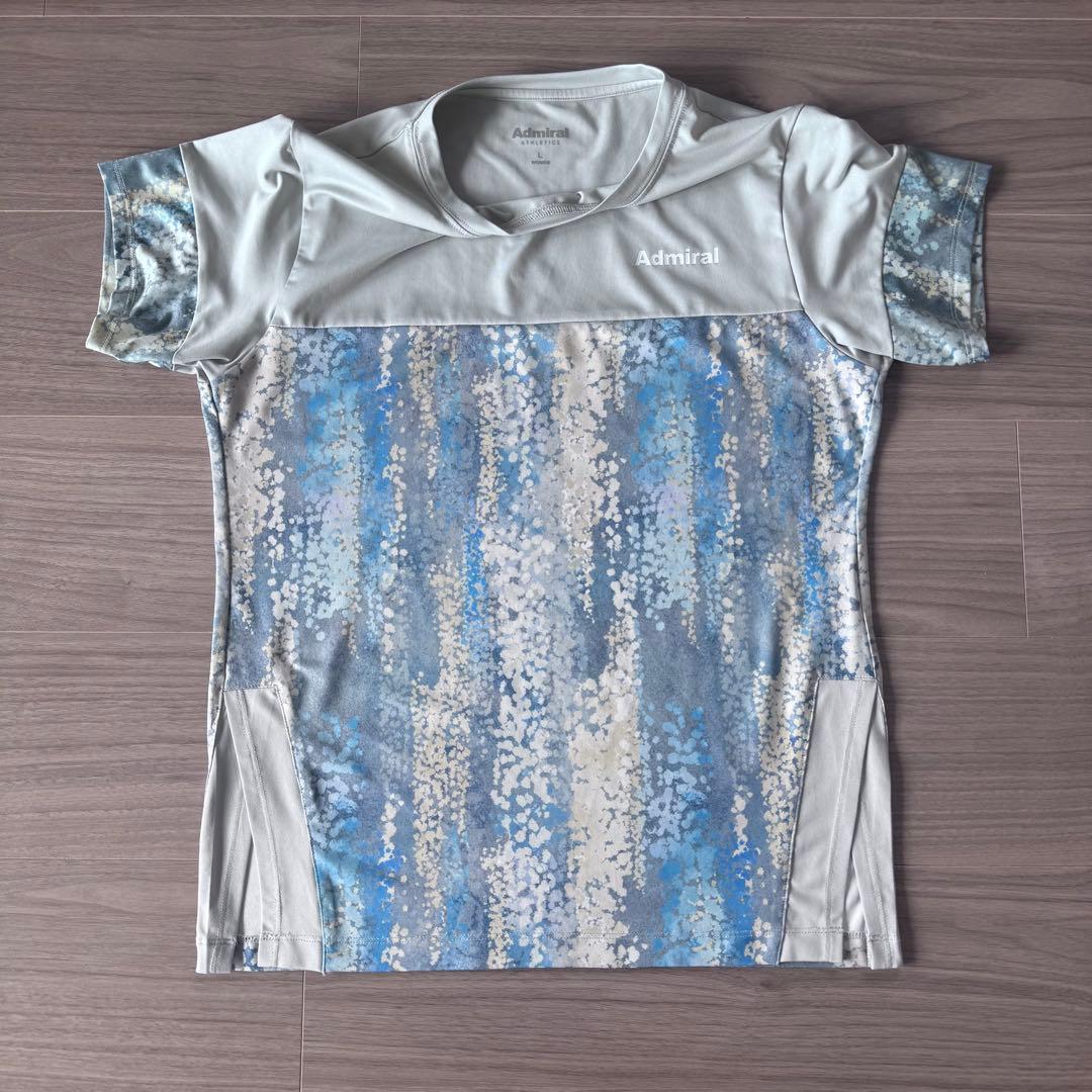 レア❣️アドミラル レディーステニスウェア ゲームシャツ＆ひまわり柄