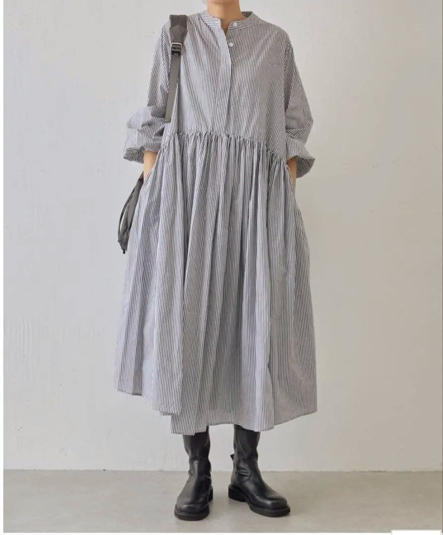 美品 BEARDSLEY ギャザーワンピース 0サイズ ビアズリー - メルカリ