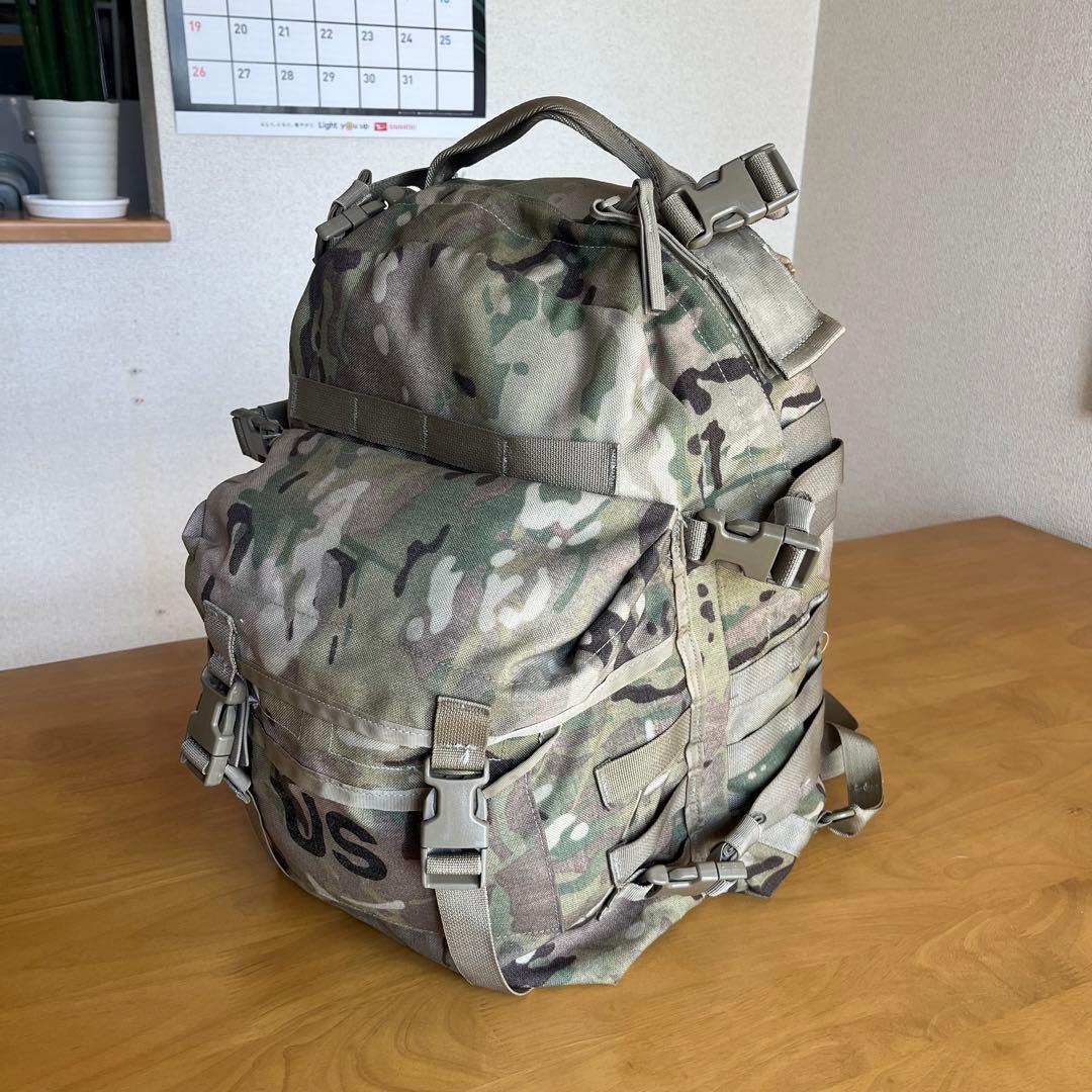 鮭若布　【美品】MOLLE II ASSAULT PACK マルチカム MILITARY（ミリタリー） 米軍 MOLLE II ASSAULT PACK マルチカム