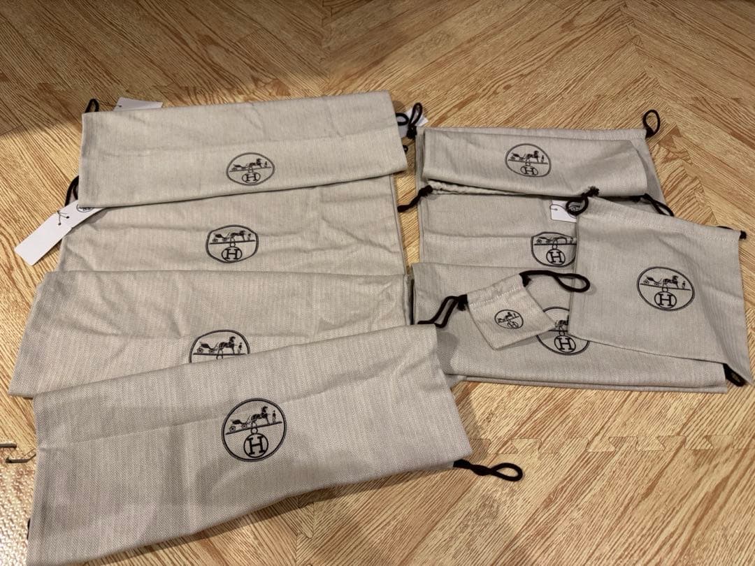 エルメス　保存袋　９枚セット エイレベル店にてエルメス商品を同時購入のお客様限定】 エルメス 食器