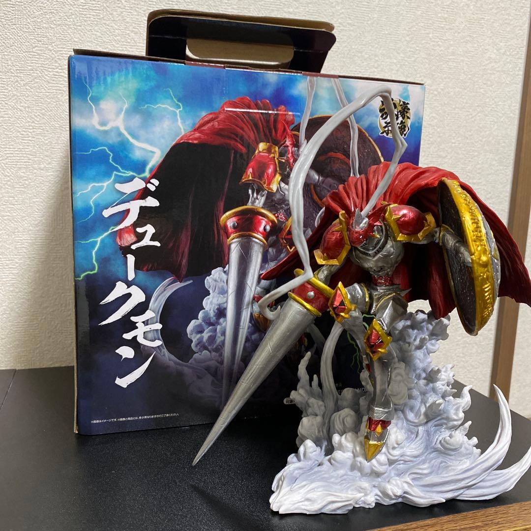 一番くじ 光を放つ、ふたつの力 B賞 デュークモン -魂豪示像 - メルカリ