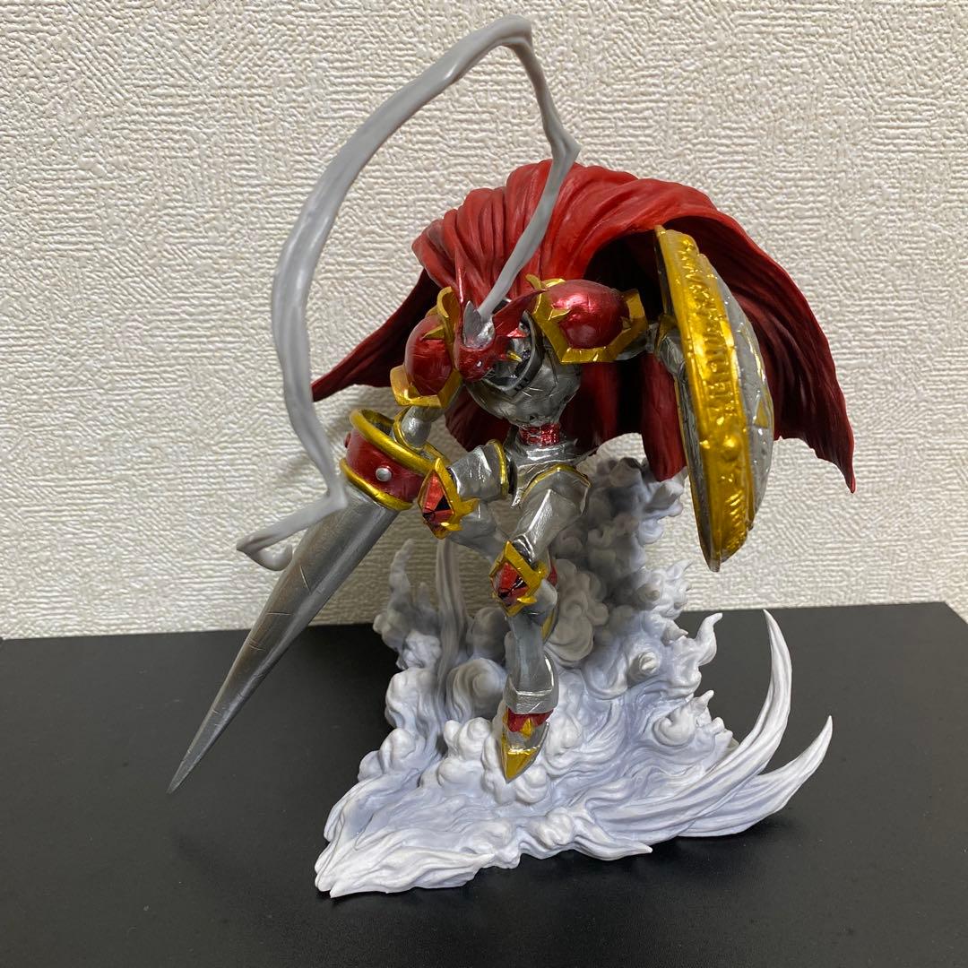 一番くじ 光を放つ、ふたつの力 B賞 デュークモン -魂豪示像 - メルカリ