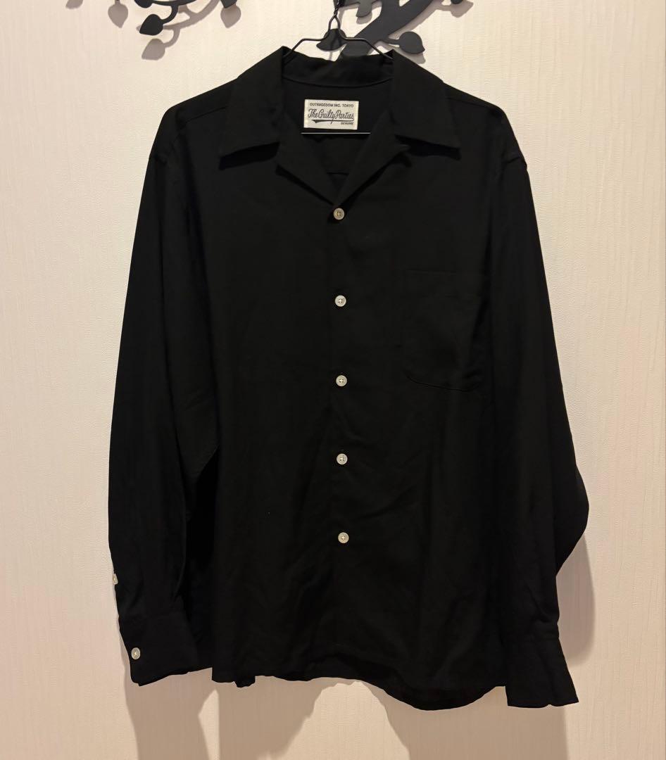 ワコマリア 50‘S オープンカラー　長袖シャツ　フィフティーズ WACKO MARIA（ワコマリア） 長袖オープンカラーシャツ 50'S SHIRT L/S