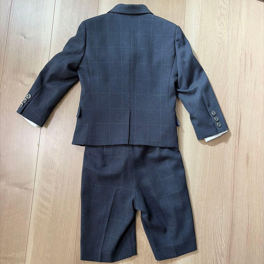 美品】hiromichi nakano フォーマルスーツ ネイビー 110cm - メルカリ