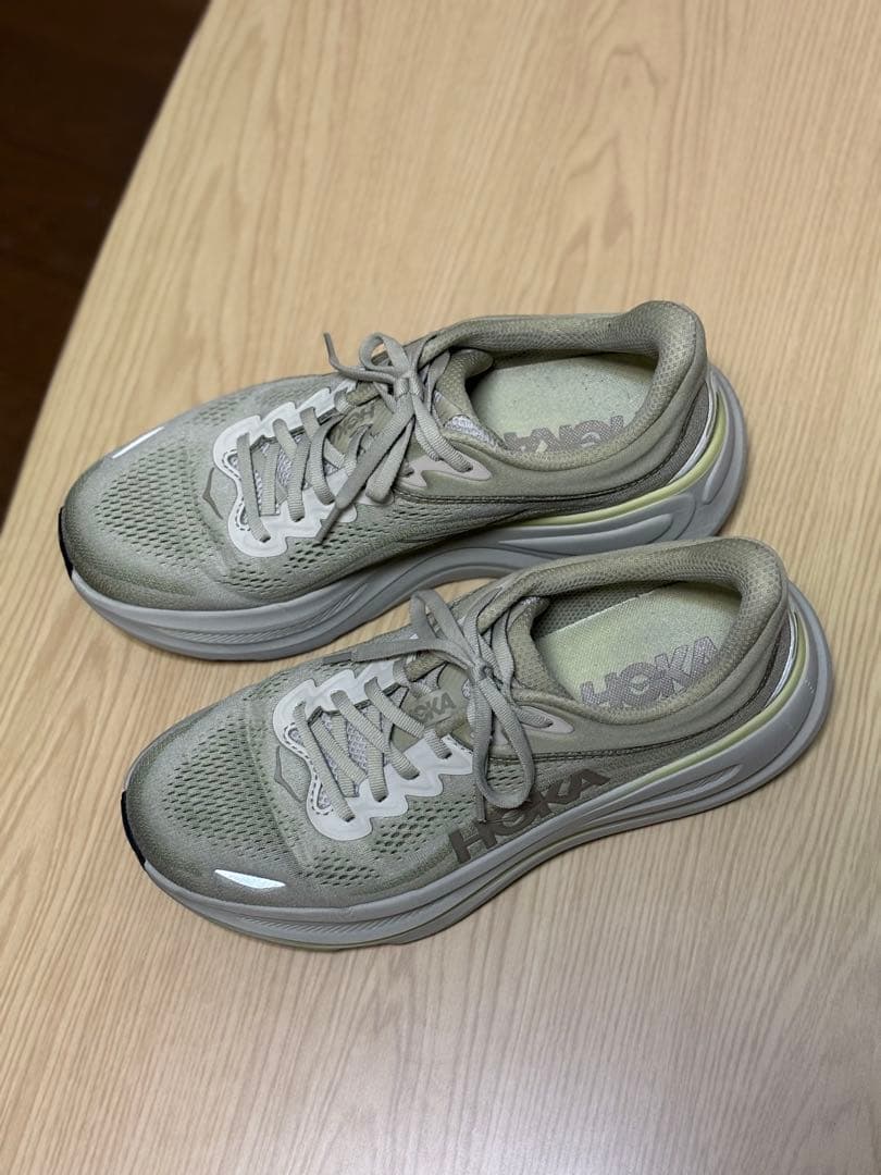 HOKA BONDI 9 グラスランド / オイスター マッシュルーム - メルカリ