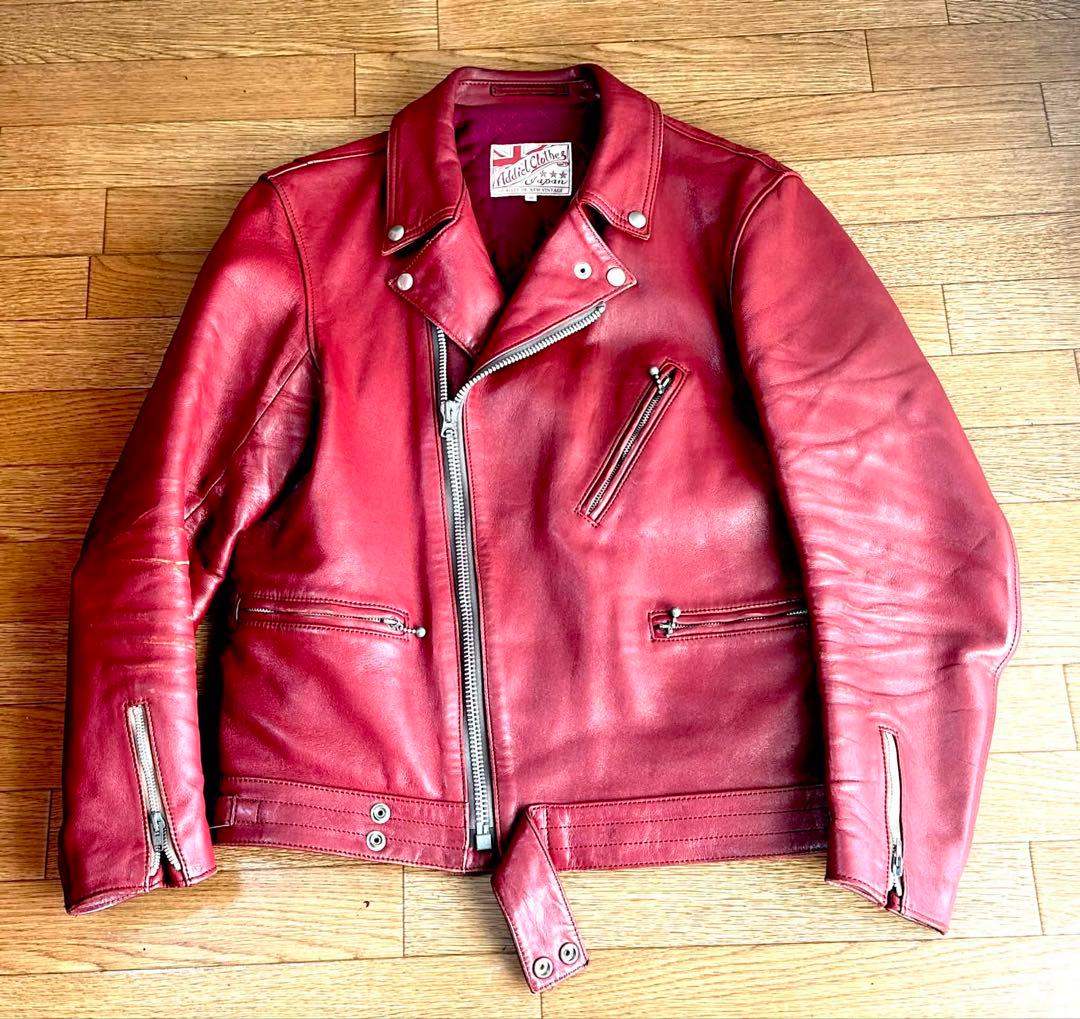 アディクトクローズ 廃盤品 ワインレッド 日本製 サイズ40 茶芯 - メルカリ