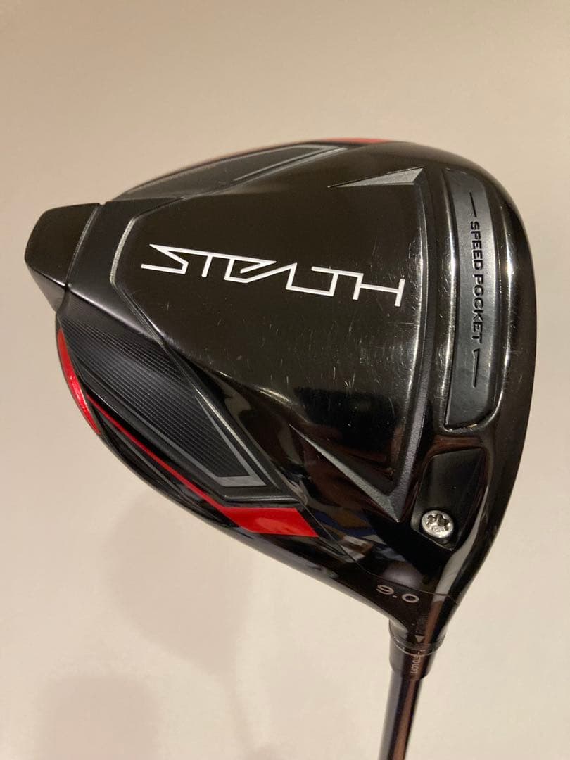（良品）TaylorMade ステルスStealth ドライバー ヘッド9度 テーラーメイド ステルスドライバー 9°】正直レビュー…飛距離はランで