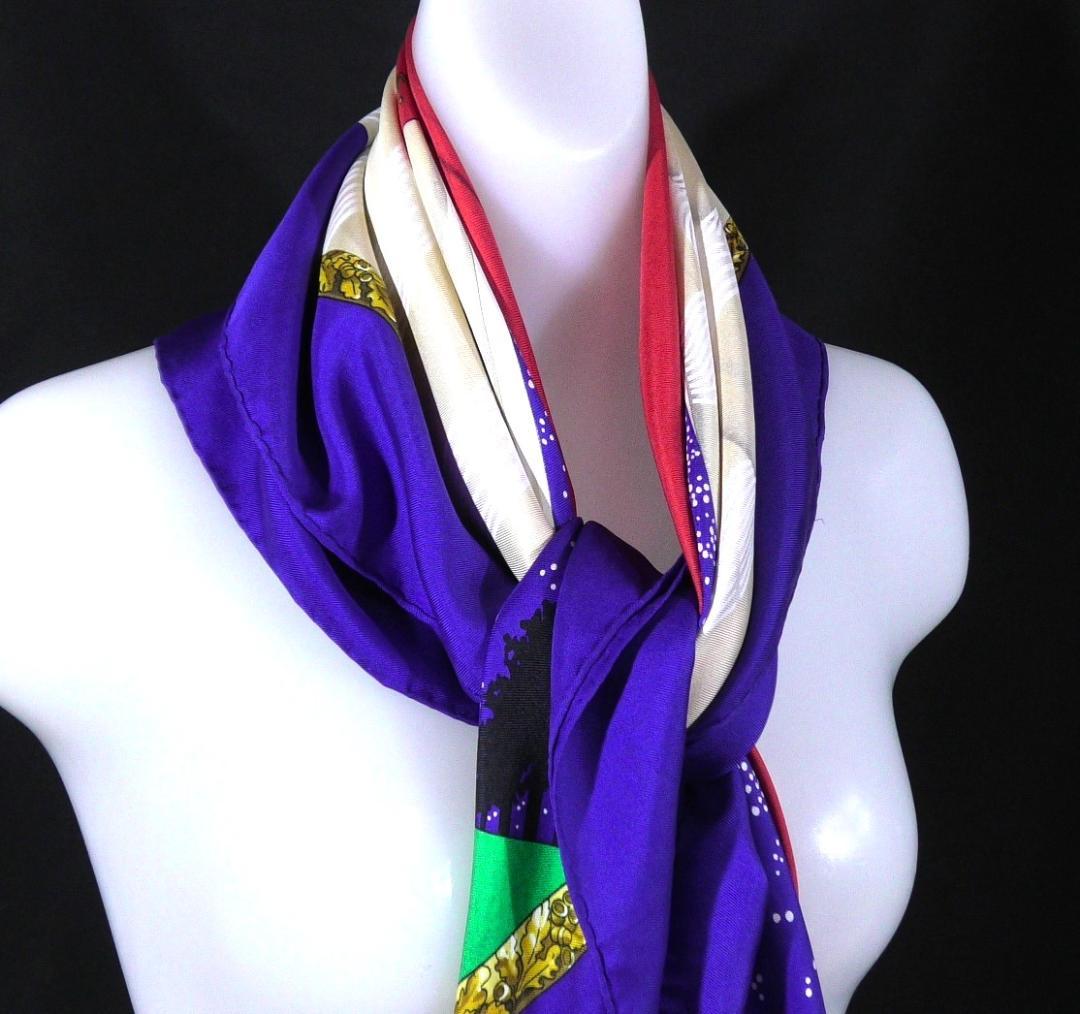 HERMES エルメス 大判スカーフ カレ90 D362 - メルカリ