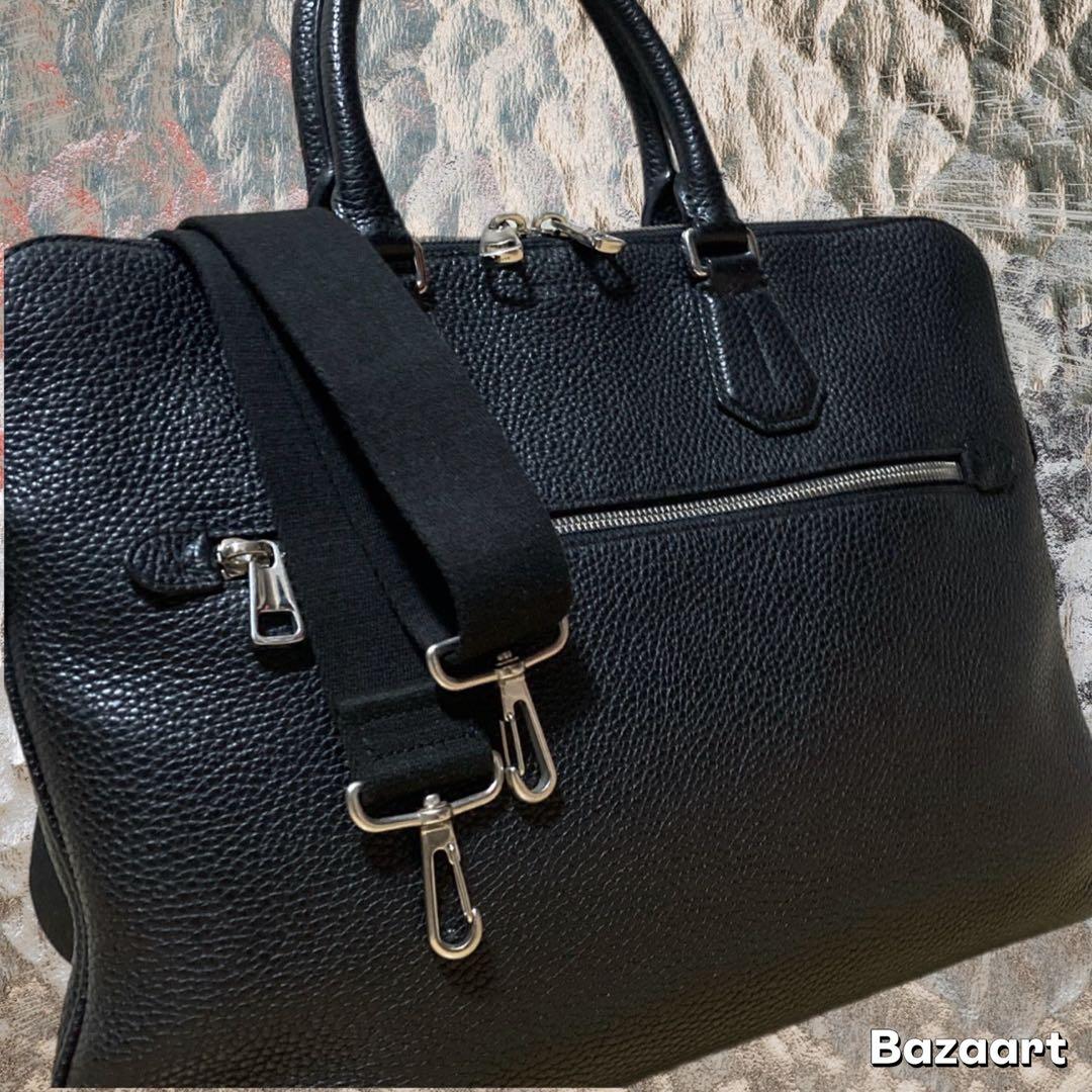 美品 BALLY バリー ビジネスレザーバッグ ブリーフケース レザーバッグ 黒 楽天市場】BALLY バリー ブリーフケース TEDAL MD メンズ レザー