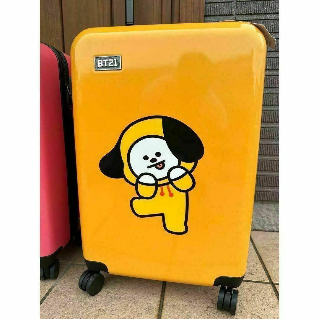 新品未使用 bt21 スーツケース キャリーケース CHIMMY24インチ - メルカリ