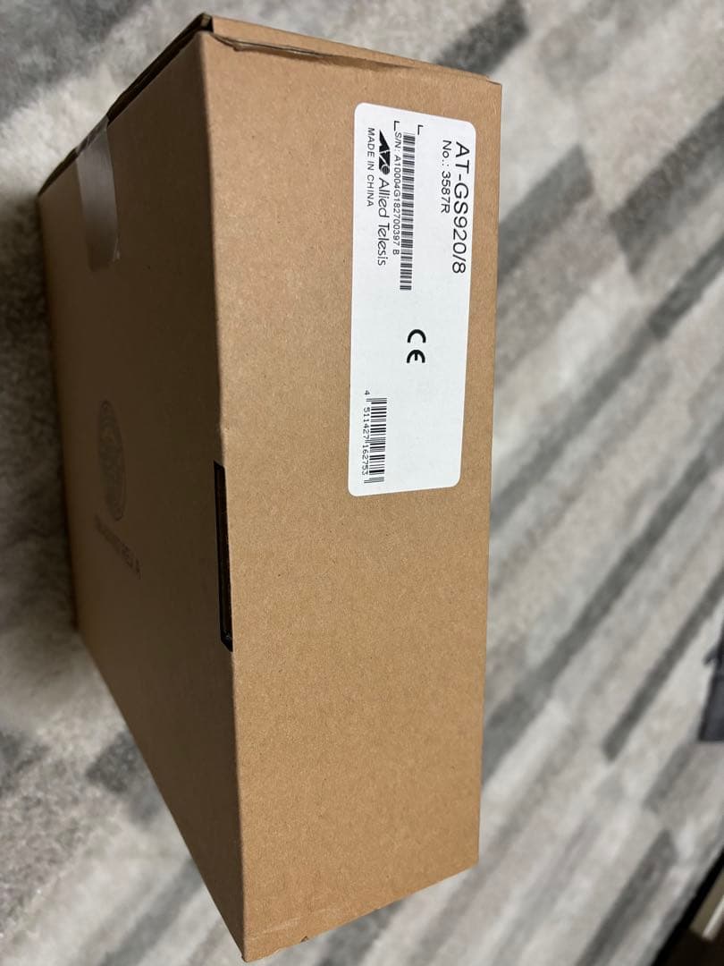 新品未開封　Allied Telesis AT-GS920/8 スイッチングハブ Amazon | AT-GS920/8 レイヤー2スイッチ | Allied Telesis