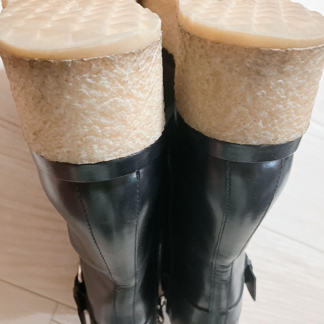 ピエール アルディ VALENTINA ブーツ レザー ブラック 厚底 37 - メルカリ