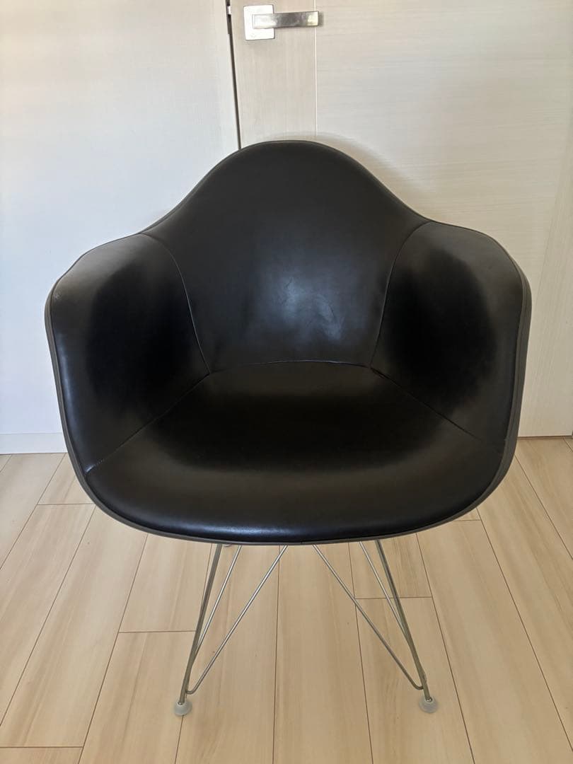イームズ　アームシェル　レザー　エッフェル ハーマンミラー　ヴィンテージチェア 5527dfd477ebf7dd4757a0aa516455
