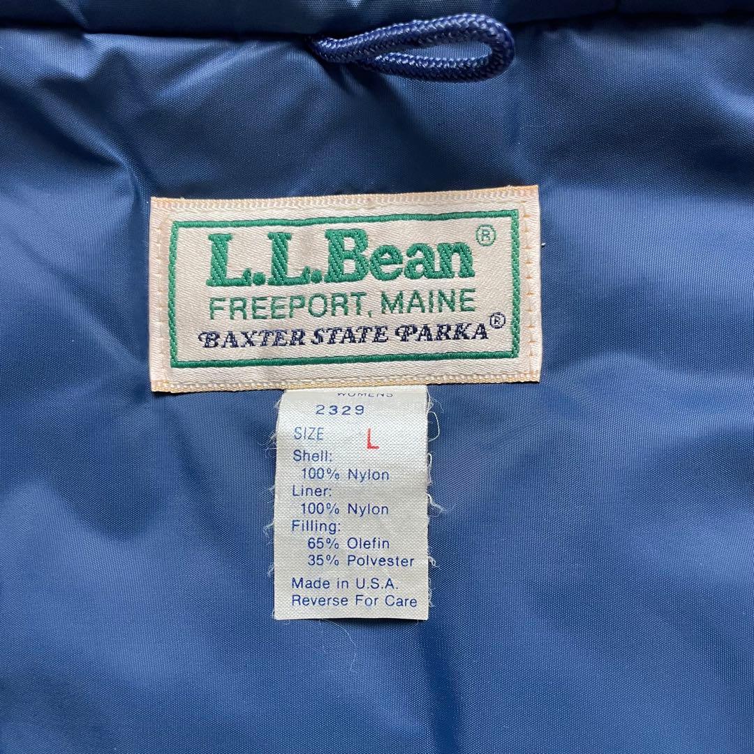 80s L.L.Bean baxter state parka USA製 ピンク