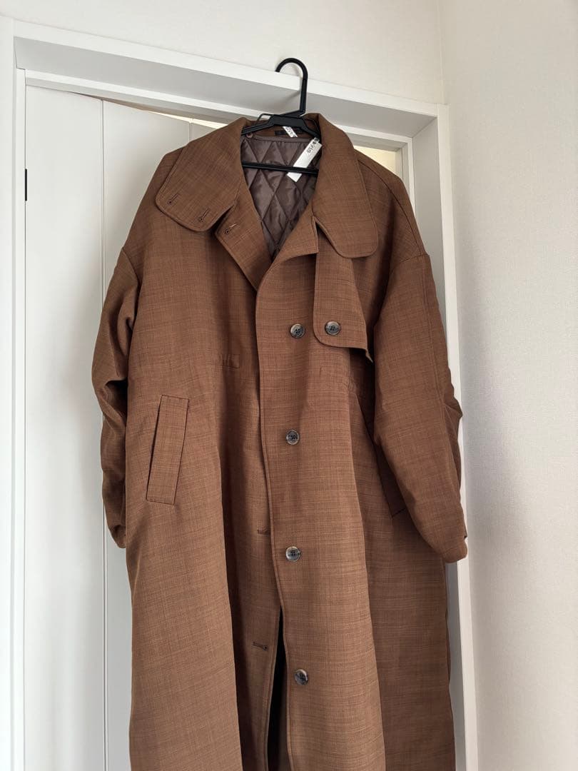 極美品 OSMOSIS ライナー付スタンドカラーコート 2WAY - メルカリ