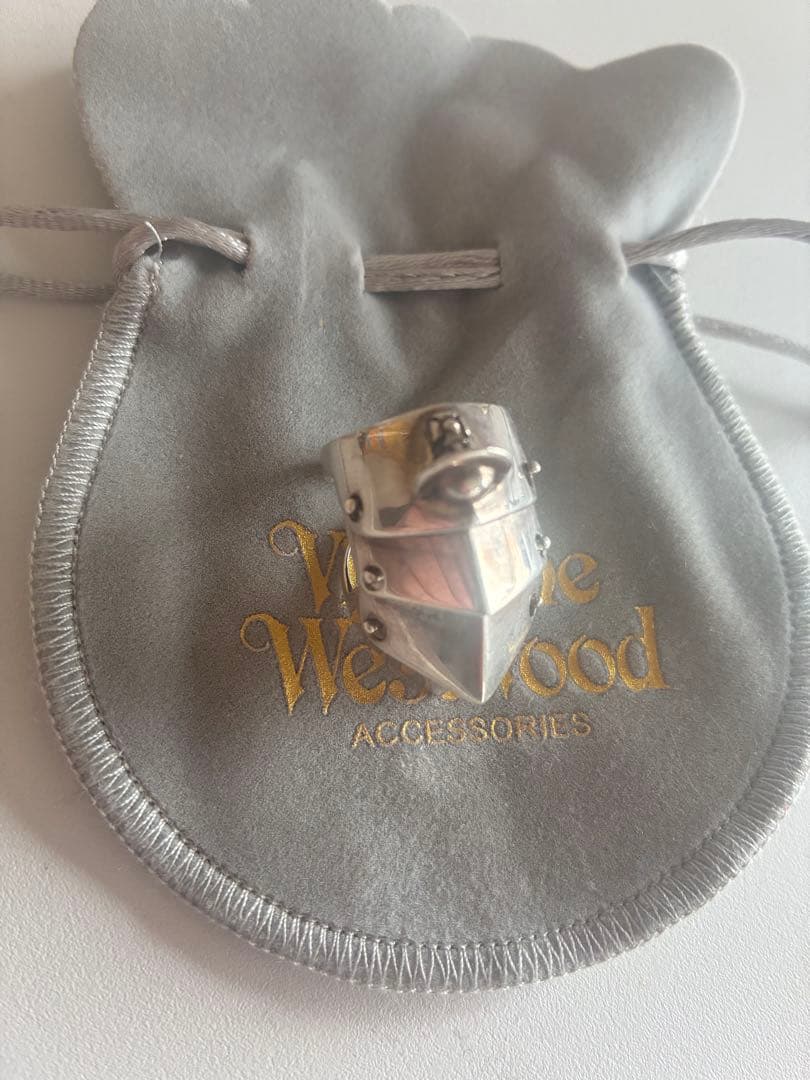 Vivenne Westwood ヴィヴィアン　アーマーリング メンズ　XL ヴィヴィアンウエストウッド リング 指輪 メンズ レディース Vivienne