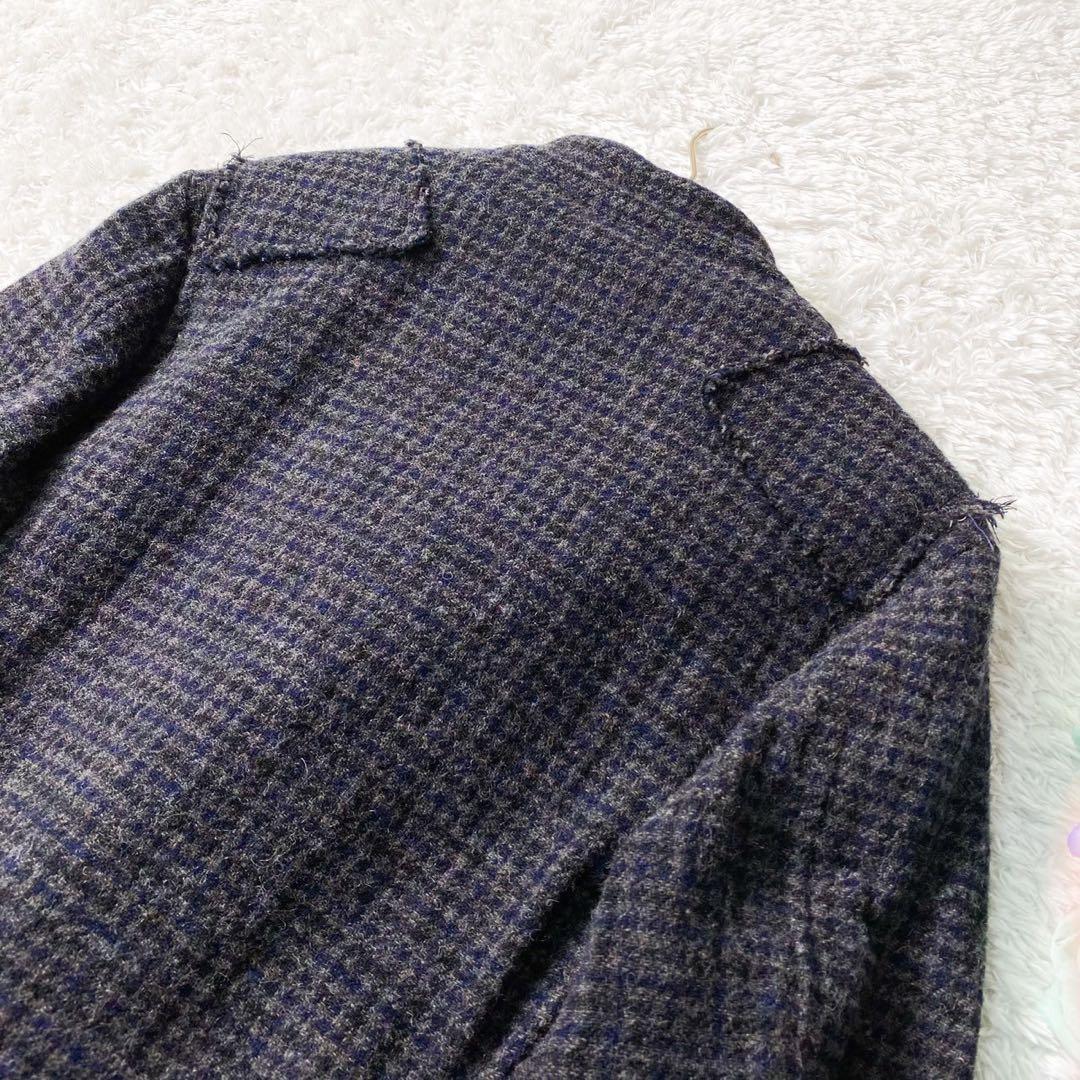 sacai サカイ ウール レイヤード ダブルライダースジャケット ライナー