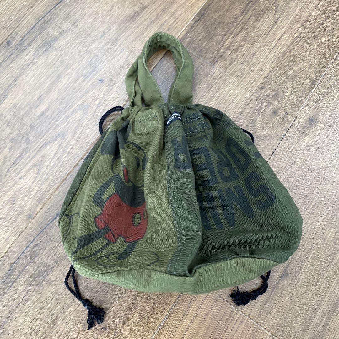 デニムダンガリー ミッキーバッグ - メルカリ