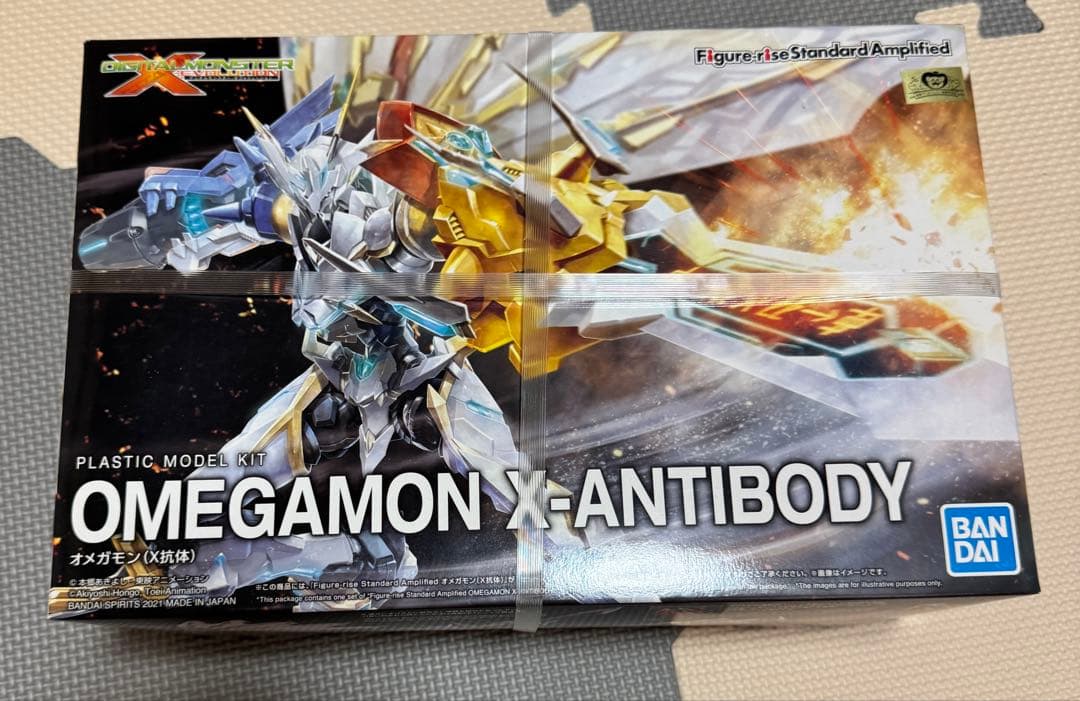 オメガモン OMEGAMON X-ANTIBODY プラモデル Amazon.co.jp: Figure-rise Standard Amplified Digimon Adventure