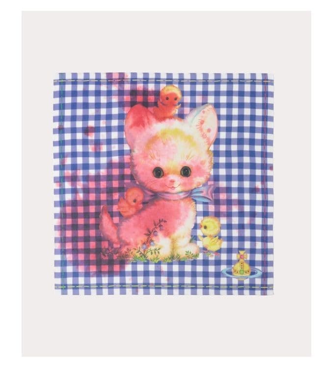 KITTY WITH WINE STAINS ハンカチ KITTY WITH WINE STAINS ハンカチ KITTY WITH WINE STAINS ハンカチ