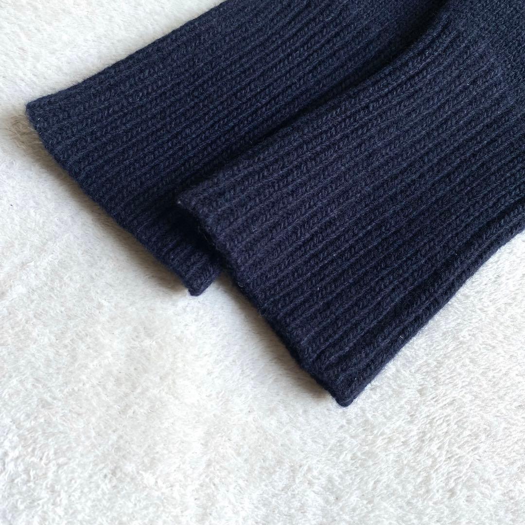 美品✨】Plage ウールカシミヤ リブヨークラグランプルオーバー