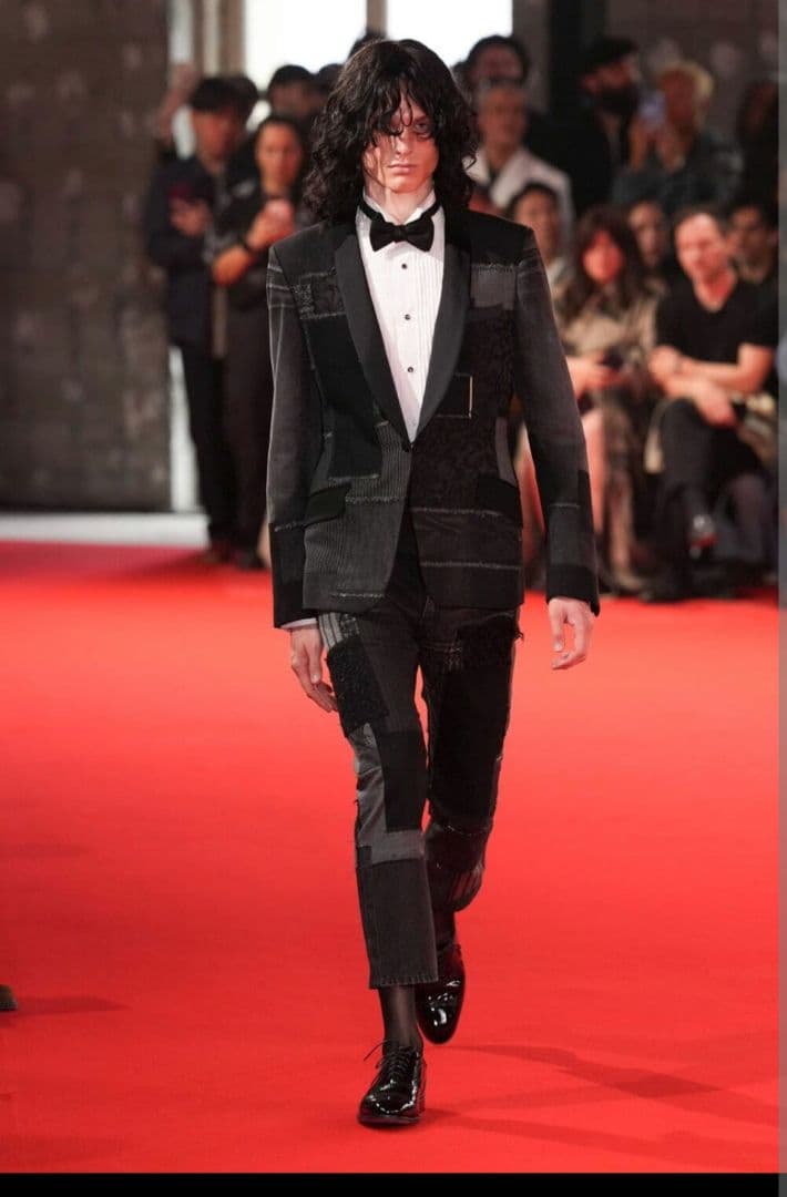 25SS JUNYA WATANABE MAN 異素材パッチワークデニムパンツ - メルカリ