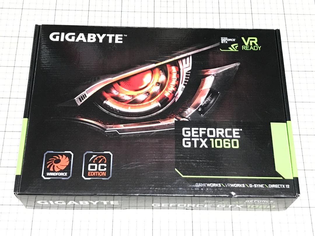 グラフィックボード・グラボ・ビデオカード GIGABYTE GEFORCE GTX 1060 OC EDITION Amazon | GTX 1060 OC Version [並行輸入品] | GIGABYTE