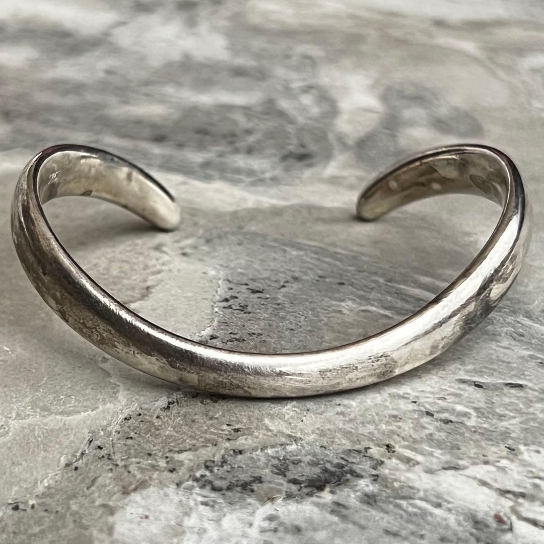 VINTAGE ヴィンテージ ヘヴィーカーブ バングル ブレスレット