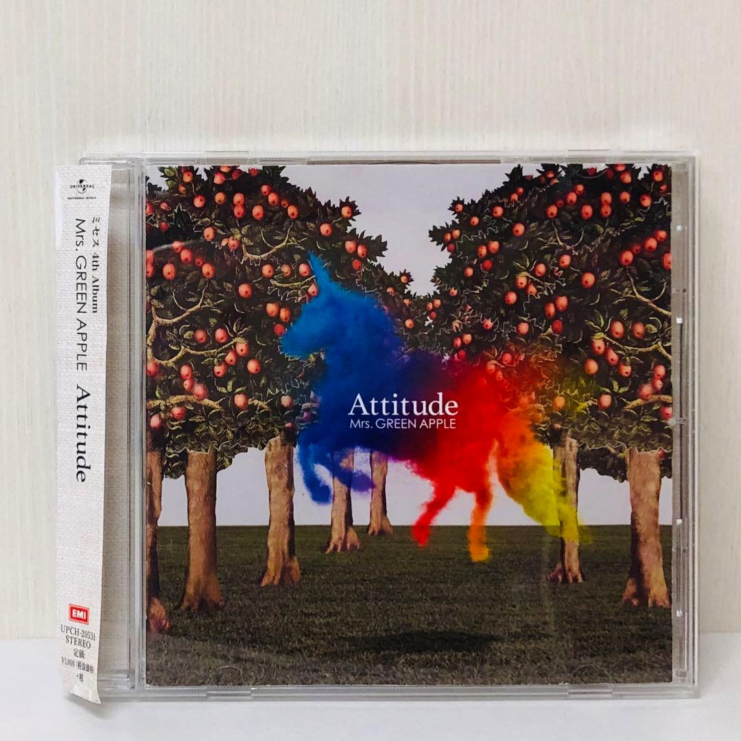 Mrs.GREENAPPLE/ミセスグリーンアップル 「Attitude」CD - メルカリ