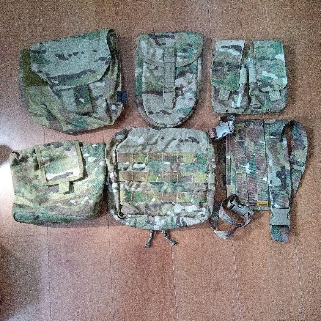 マルチカム ポーチセット Amazon | SHENKEL ダンプポーチ ミリタリーポーチ マガジン収納 Molle