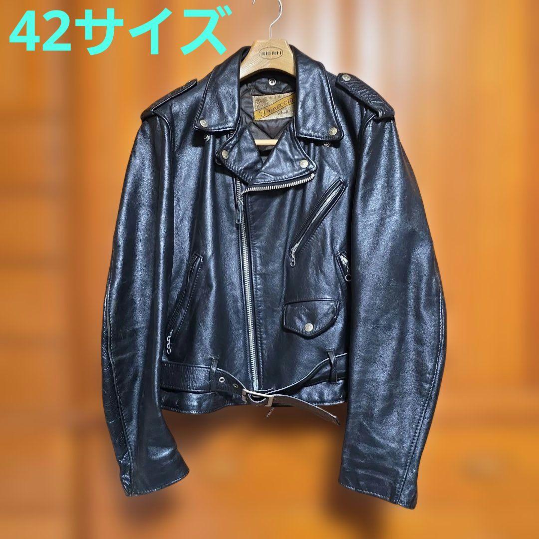 あ*ざ様 【Schott 618 80~90年代 42サイズ】ヴィンテージWライ SCHOTT 618 ヴィンテージ レザー ダブル ライダース 80s 90s MADE IN