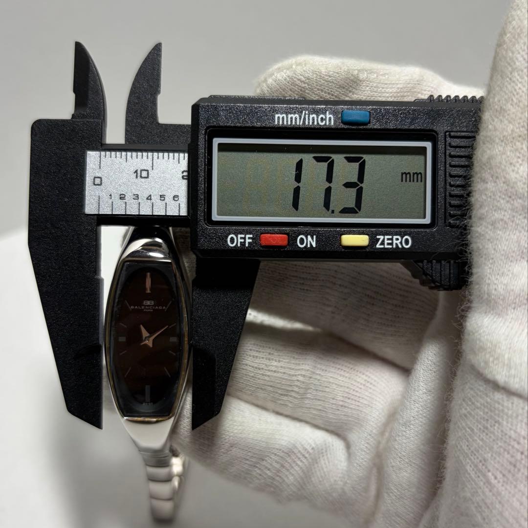 稼働/新品電池/希少】バレンシアガ 腕時計 G0V スリム エレガント QZ