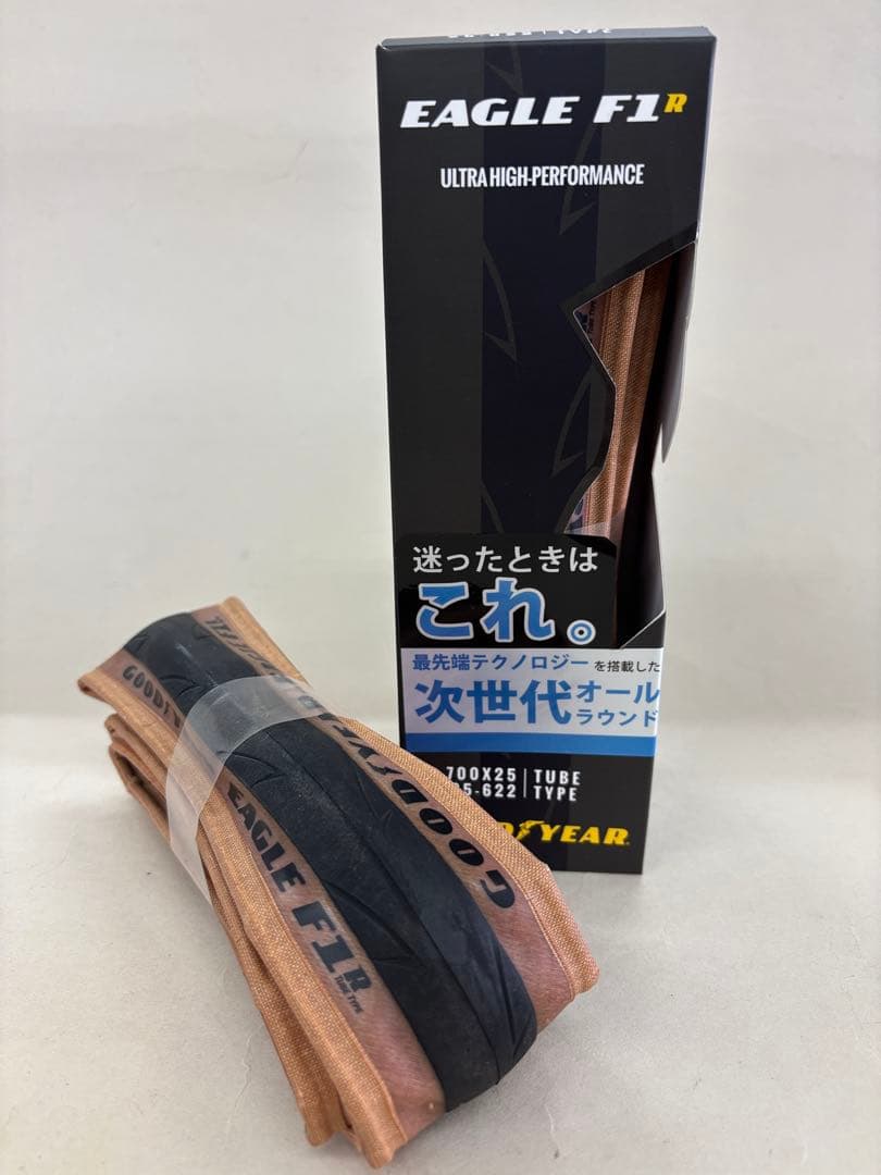 347【新品】 GOODYEAR EAGLE F1R クリンチャータイヤ 2本 - メルカリ