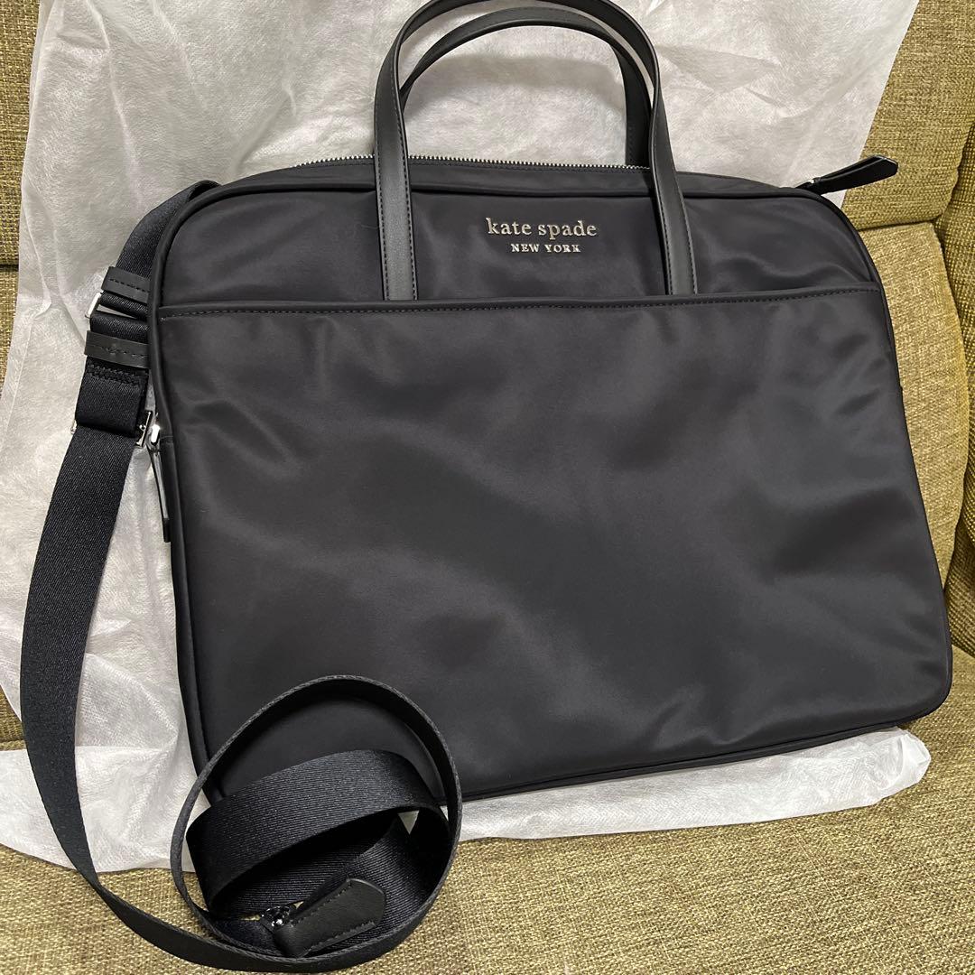 匿名送料込み 新品☆ケイトスペード ニューヨーク ビジネスバッグ 黒
