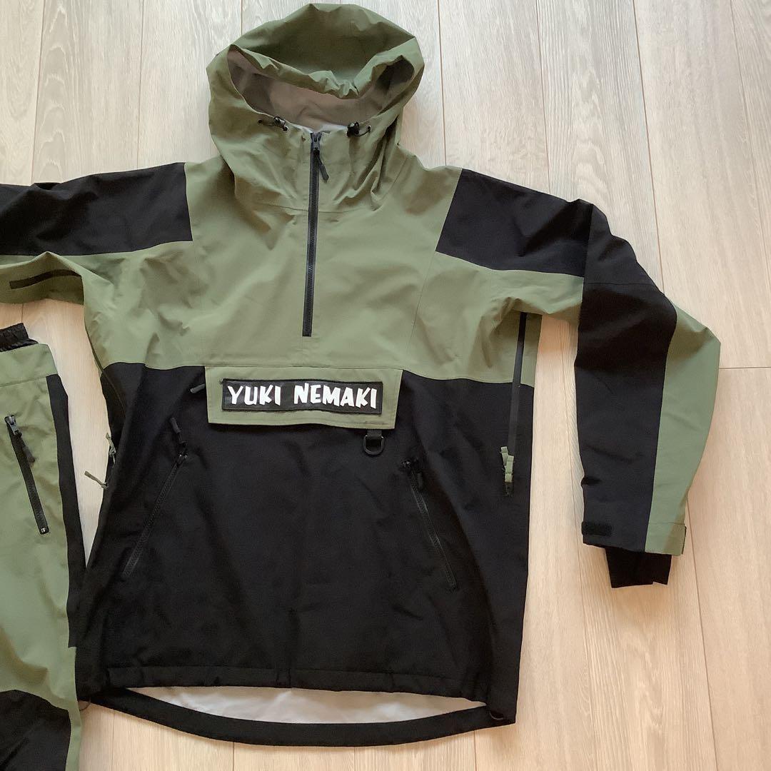 043 YUKI NEMAKI スノーボードウエアーセットアップL上下セット - メルカリ