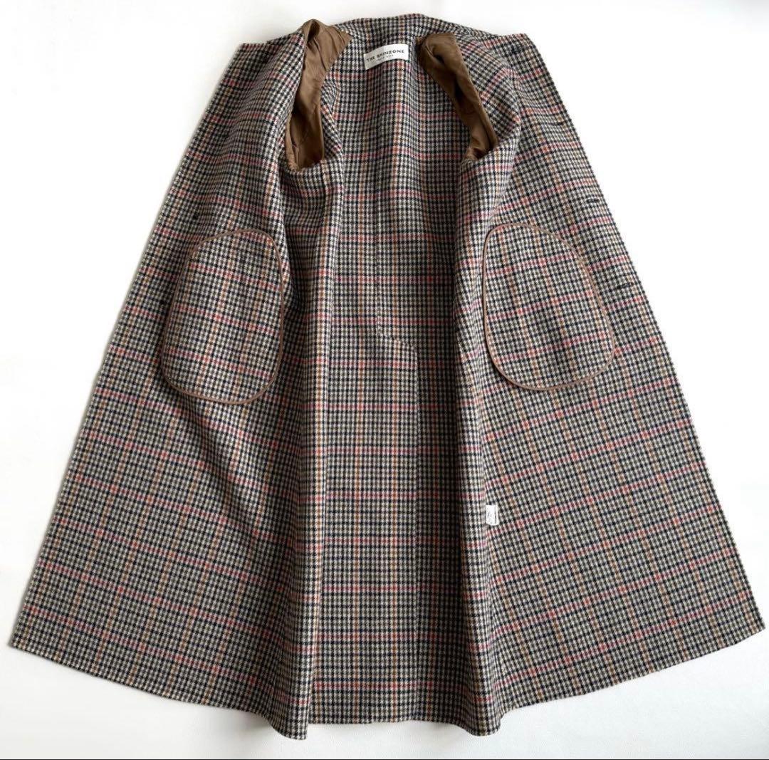 限定価格美品格安シンゾーン バルマカーンコート 34 クラブチェック