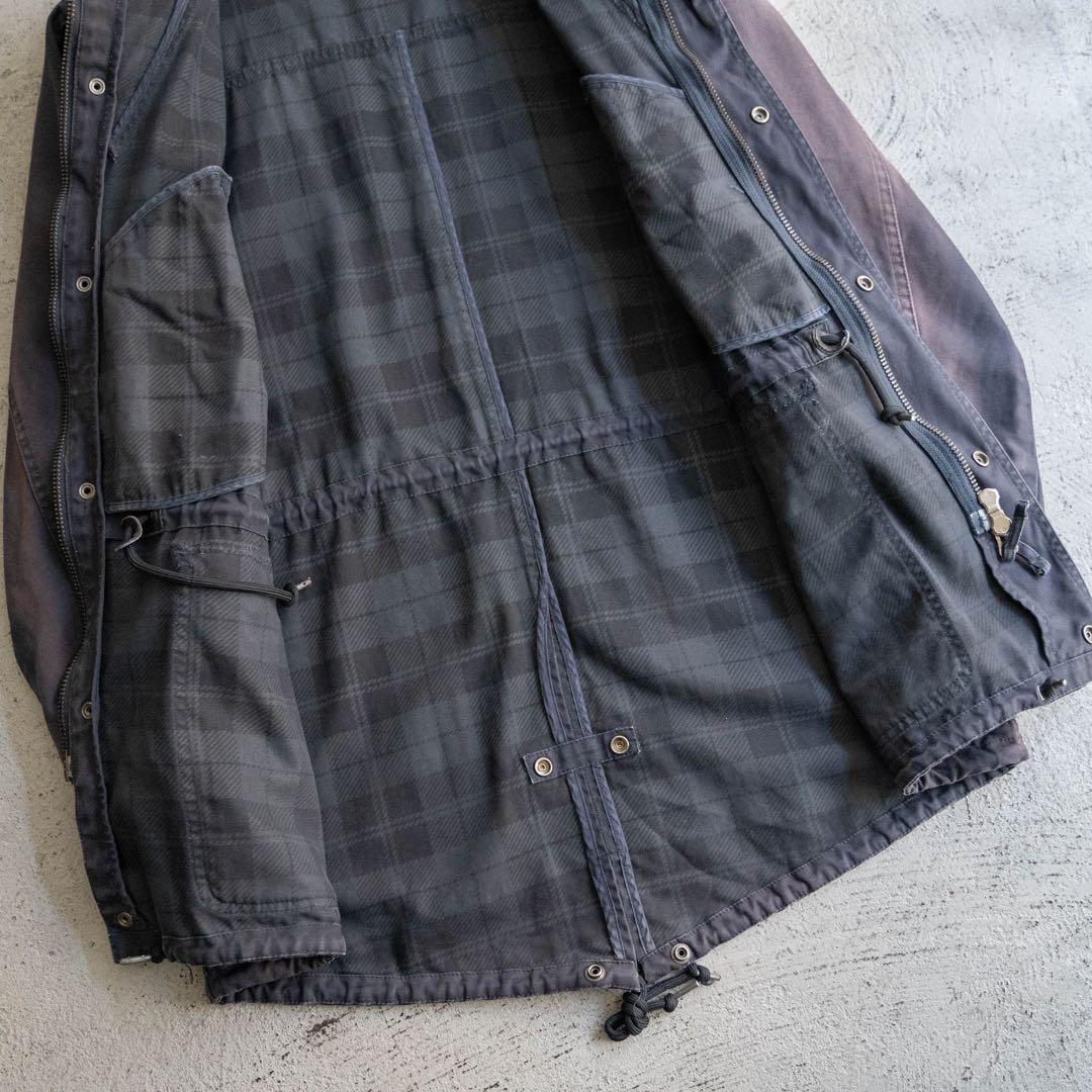 希少】00s Carhartt 鬼フェード フィッシュテール モッズコート