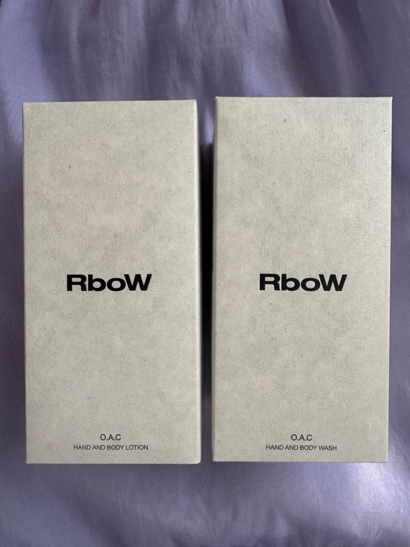 RboW(アールボウ) OAC ハンド＆ボディウォッシュ RboW｜アールボウ】HAND AND BODY WASH O.A.C ハンド＆ボディ