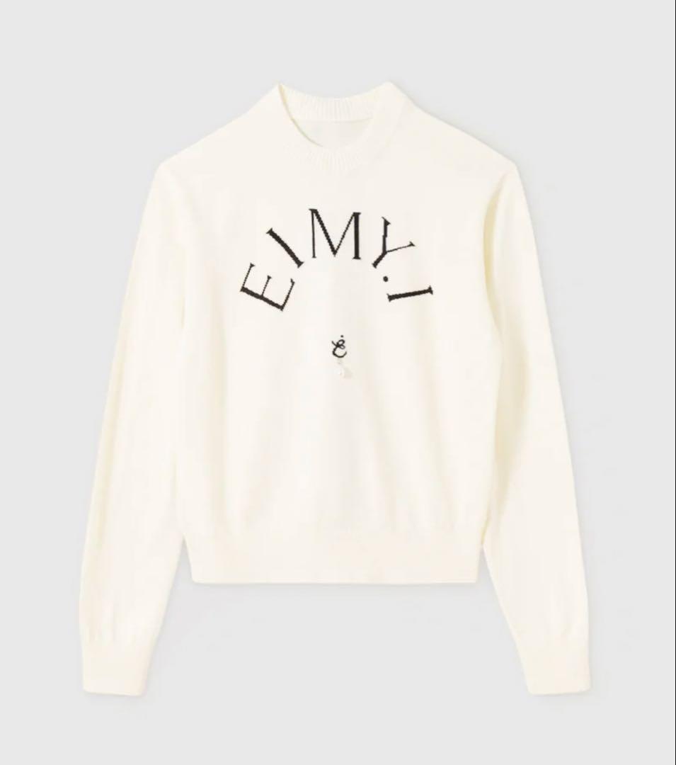 EIMY ISTOIRE ニットプルオーバー White EIMYニットプルオーバー
