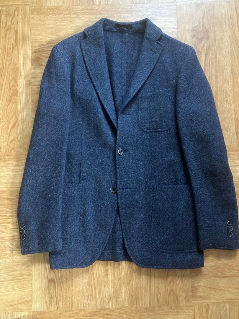 BOGLIOLI 名作 DOVER ウール100 テーラードジャケット 44 BOGLIOLI（ボリオリ） ジャケット DOVER ドーバー W1302E SA0534