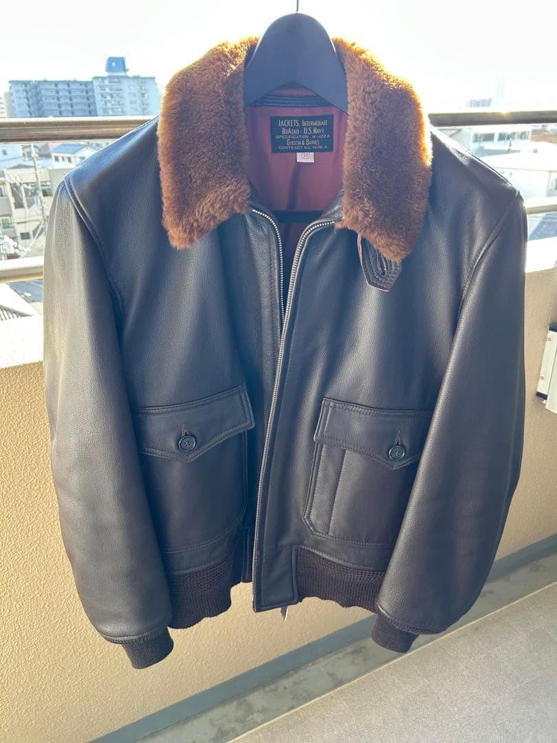 定価 98,000 GIBSON & BARNES G-1フライトジャケット - メルカリ