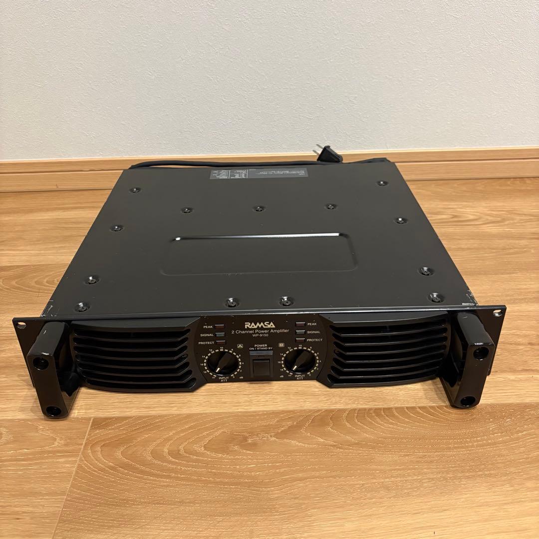 動作品 Panasonic RAMSA WP-9150 パワーアンプ - メルカリ