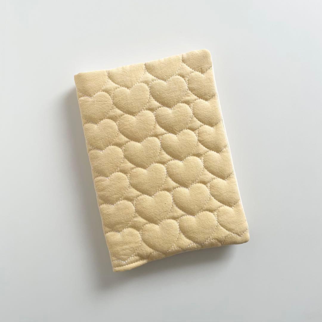 早い者勝ち 韓国 バインダー 貯金 A6 カバー イエロー ハート