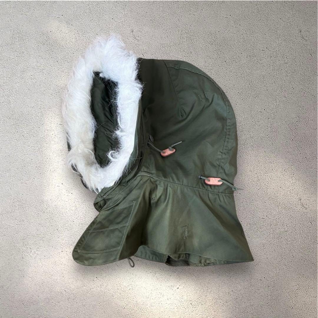 70s デッドストック 米軍実物 M-65 フィッシュテールパーカー フード