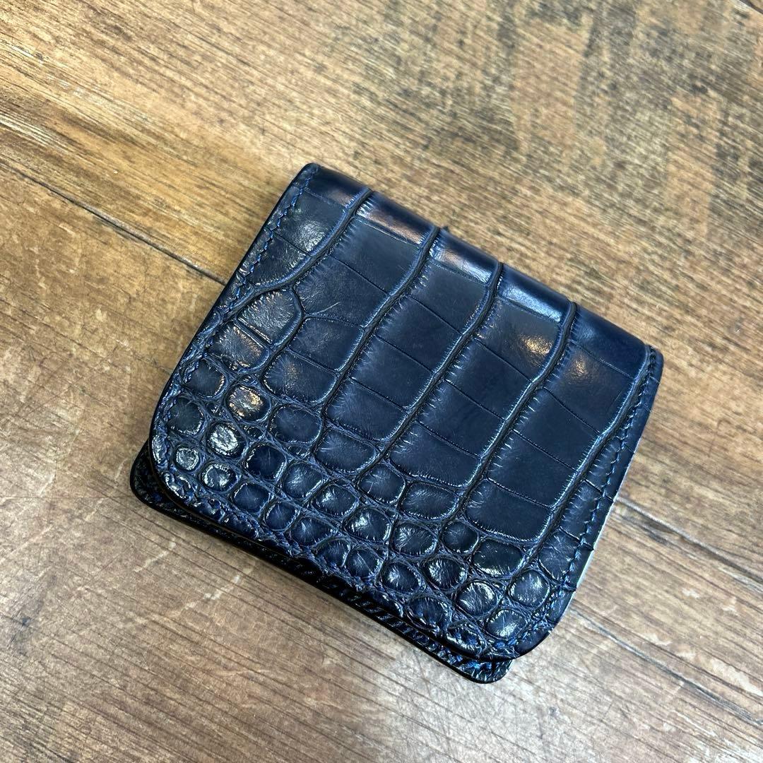 hasegawa handcrafted クロコダイル 無双ウォレット 財布 - メルカリ