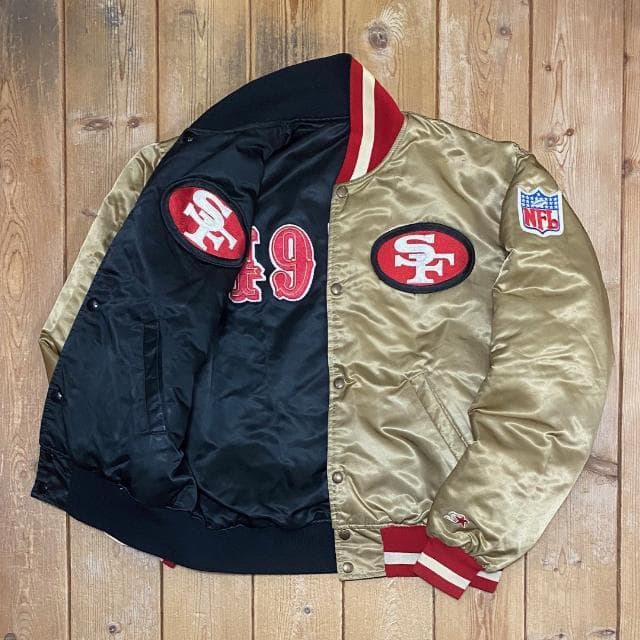 長瀬智也さん着 STARTER NFL 49ers リバーシブル スタジャン - メルカリ